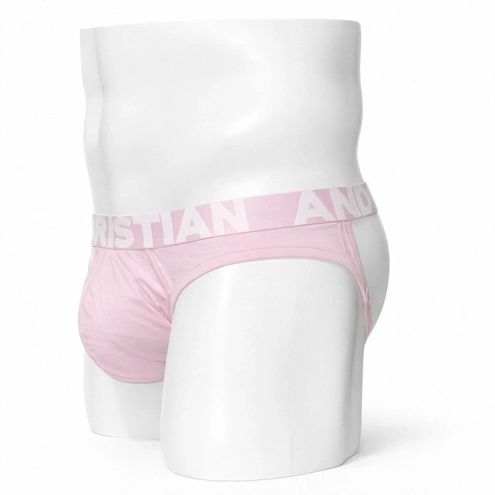 Andrew Christian Large (35-38) THICK‎ Jock Pink Almost Naked Cotton 93329 NWT